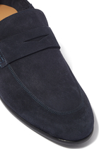 Edward Suede Penny Loafers